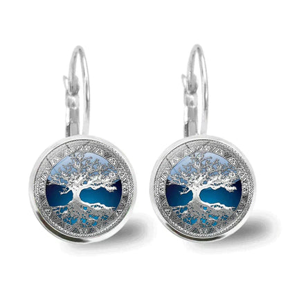 Silver earrings "Tree of Life